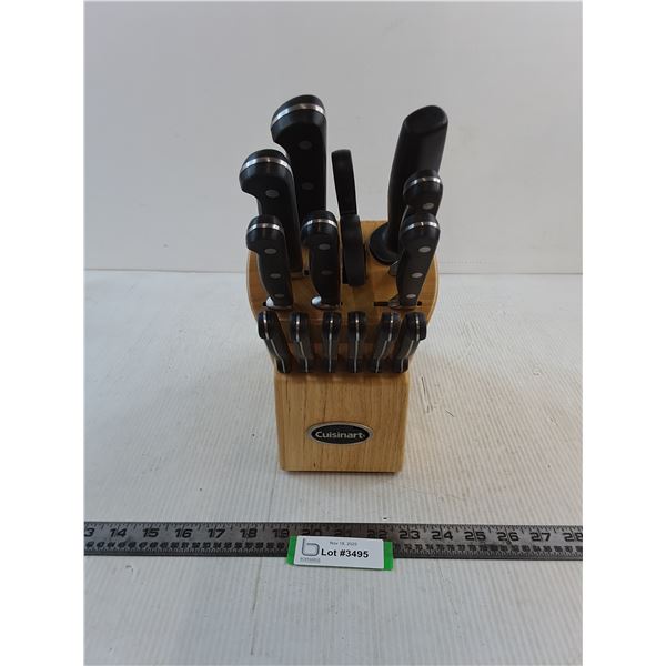 Cuisinart 15-Piece Knife & Wooden Block Set