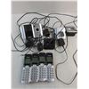 Image 4 : Set of 4 V-Tech Cordless Phones - Power On, Sony Cybershot Digital Camera, "Anecdotal Evidence" Book