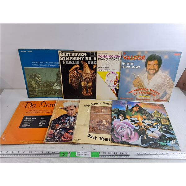 Vinyl Records - Beethoven, Tchaikovsky, Frank Valdor