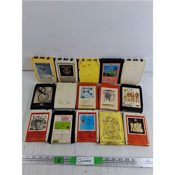 Various 8 Track Cartridges - Four Wheel Drive, B J Thomas, Slade