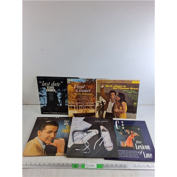 Vinyl Records - Andre Gagnon, The Lexicon of Love, Floyd Cramer