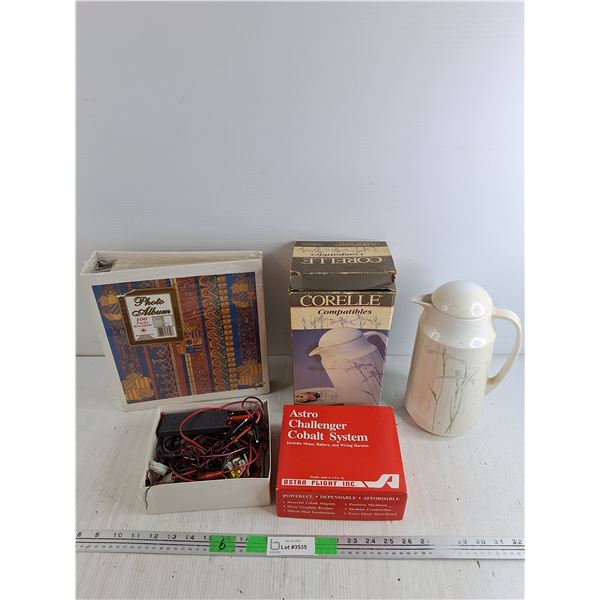 Photo Album, Astro Challenger Cobalt System, Corelle Pitcher