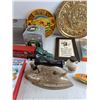 Image 6 : Vintage Electric Iron, Toy Semi Truck, Digital Photo Display Ornament, Decorative Plates, Misc