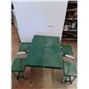 Image 2 : Folding Picnic Table 52" x 33" x 27", Cannot Ship