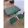 Image 3 : Folding Picnic Table 52" x 33" x 27", Cannot Ship