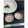 Image 4 : John Deere Ceramic Serving Tray, Bowl, Scandia Bowls