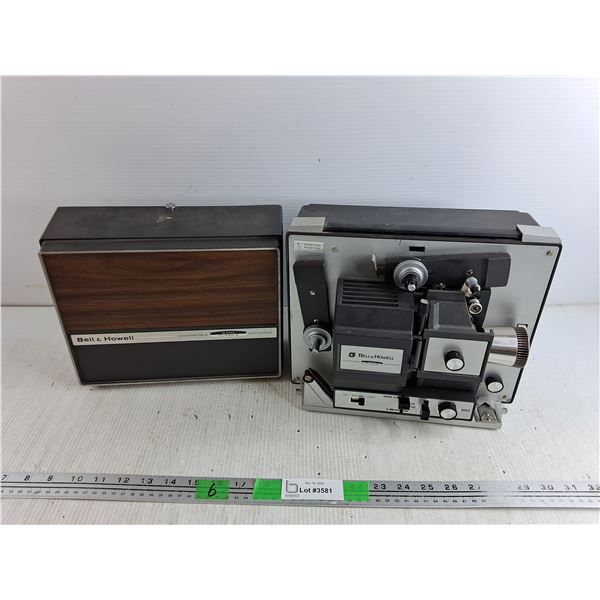 Bell & Howell 8mm Super 8 Autoload Projector - Powers On, As Is