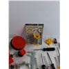 Image 4 : Screwdrivers, Painters Pyramid, Scissors, Caliper, Brush Drill Bits, Misc