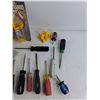 Image 6 : Screwdrivers, Painters Pyramid, Scissors, Caliper, Brush Drill Bits, Misc