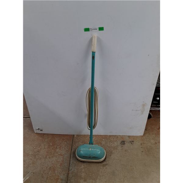 Vintage General Electric Floor Polisher - Powers On, As Is 46", Cannot Ship