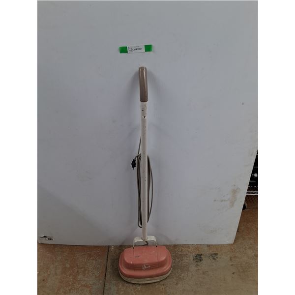 Vintage Hoover Electric Floor Polisher - Powers On, As Is 45", Cannot Ship