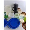 Image 3 : Tupperware Containers, Coffee Pot, Mixer, Strainer, Silicone Molds, Hot Pads