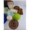 Image 5 : Tupperware Containers, Coffee Pot, Mixer, Strainer, Silicone Molds, Hot Pads
