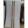 Image 1 : *7ft Wooden Bonna Model 1700 Skis (Cannot Ship)