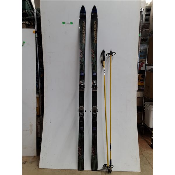 *5'8" Blizzard Skies, 5ft Excel Popular Ski Poles,Dachstein Ski Boots (Cannot Ship)