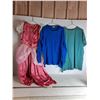 Image 1 : Kids Princess Dress, Blue Long Sleeve(M),  Green Tee (L)