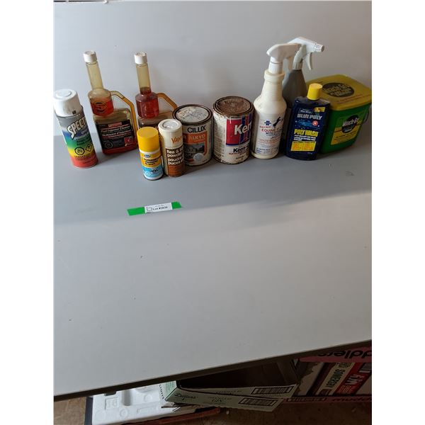 Spray Paint, Fuel Injector Cleaner, Equine Fly Spray, Miracle Grow Plant Food, Misc-Cannot Ship