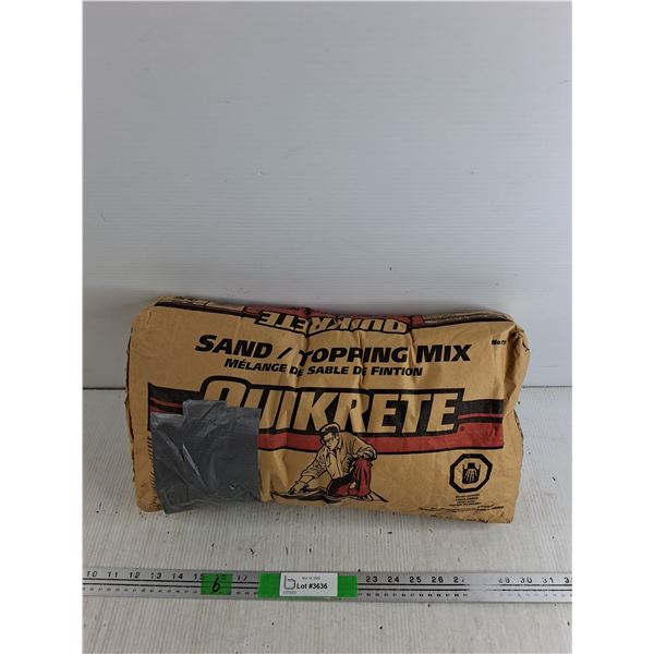 25 kg Sand Topping Mix - Cannot Ship