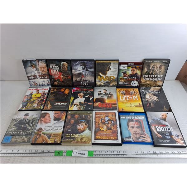 Various DVD Movies - 1911 Revolution, Snitch, Playing with Fire