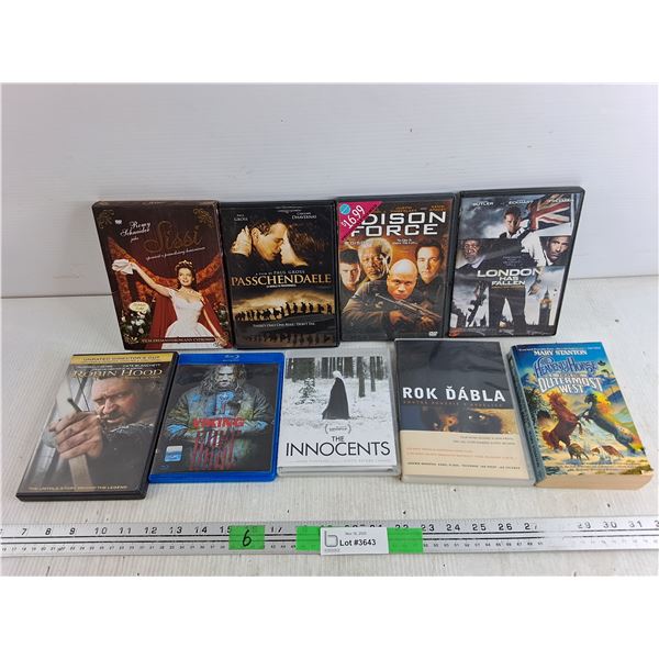 The Heavenly Horse Book, Various DVD & Blu Ray Movies - London Has Fallen, Robin Hood, Rok Dabla