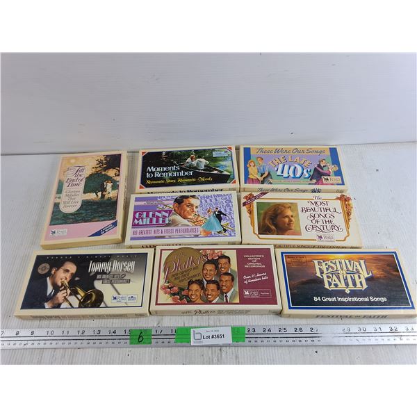 Readers Digest Cassettes - Festival of Faith, The Late 40s, Moments to Remember