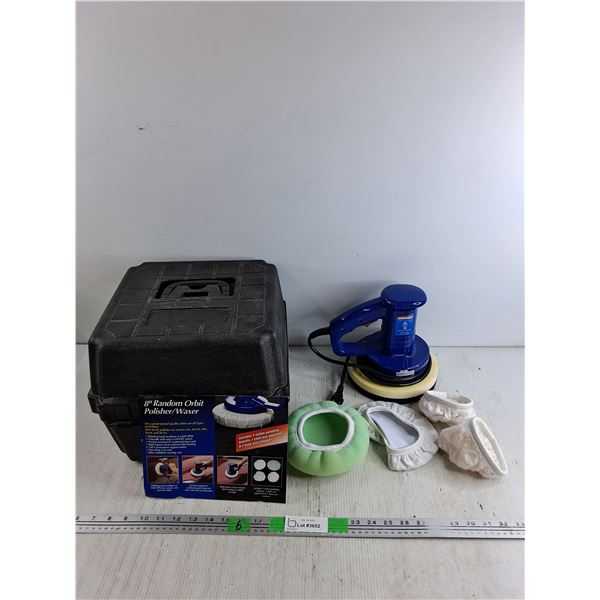 Simoniz 8" Random Orbit Polisher with Accessories - Powers On, As Is
