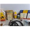 Image 3 : Surge Protectors, King Potato Dust, Solder, Red Chalk, Halogen Bulbs, 2 Wall Outlets, Misc