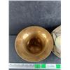 Image 2 : Brass Spittoon 8" x 6", Soccer Ball