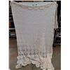 Image 1 : Crochet Tablecloth 81" x 70"