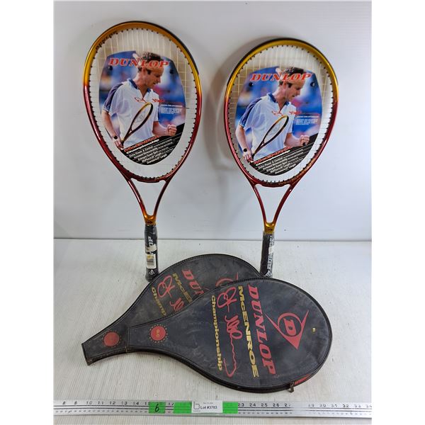 (2) Dunlop Tennis Rackets - New