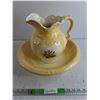 Image 1 : 16"  Ceramic Bowl, Ceramic Pitcher - Pickup Preferred