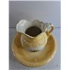 Image 2 : 16"  Ceramic Bowl, Ceramic Pitcher - Pickup Preferred