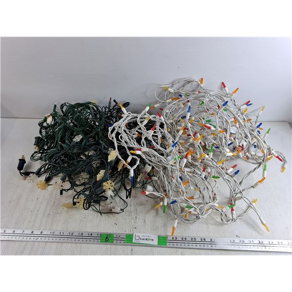 Christmas Tree Lights, Powers On, As Is