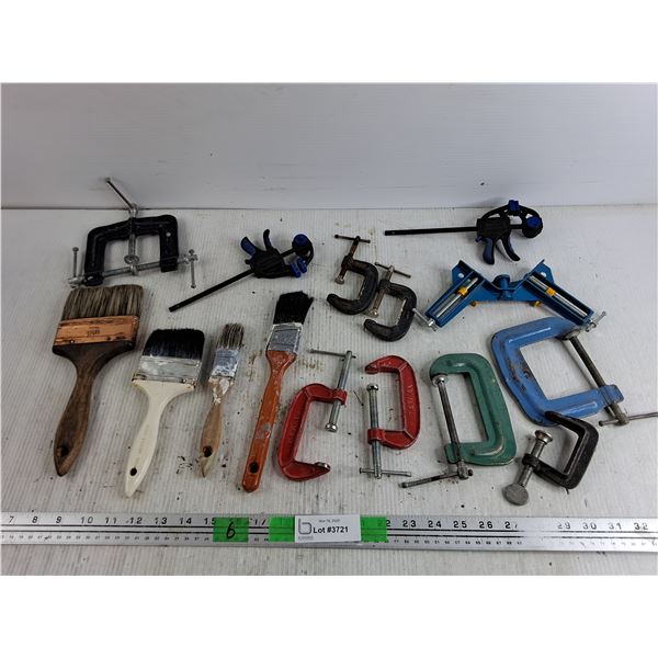 Bar Clamps & C Clamps, Paint Brushes