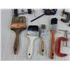 Image 2 : Bar Clamps & C Clamps, Paint Brushes