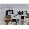 Image 3 : Bar Clamps & C Clamps, Paint Brushes