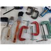 Image 5 : Bar Clamps & C Clamps, Paint Brushes