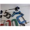 Image 7 : Bar Clamps & C Clamps, Paint Brushes