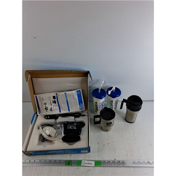 Wireless Backup Camera System, Spill Proof Cups, John Deere Insulated Cups