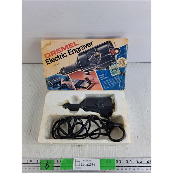Vintage Dremel Electric Engraver - Powers On, As Is