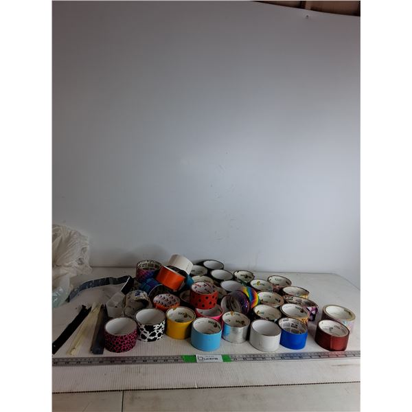 Decorative Tape & (4) Zippers