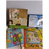 Image 2 : Wallpaper Grass Cloth Book, Kids Art Set,  Home Artist Book, (2) Calendars, (2) Kids Books,Misc