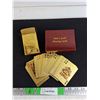 Image 1 : ^999.9 Gold Playing Cards - Authenticity Not Guaranteed