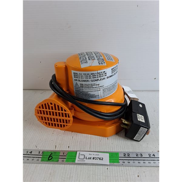 Air Blower - Powers On, As Is