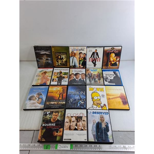 DVD & Blu Ray Movies - The Simpsons Movie, Jason Bourne, Wicker Park