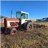 Image 1 : International 806 Diesel Tractor (Non runner )&  14ft Cultivator-Located in Wakaw Area