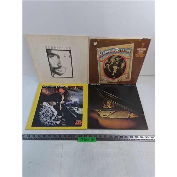 (4) Records (Roberta Flack, Harpers Bizarre, Cat Stevens)