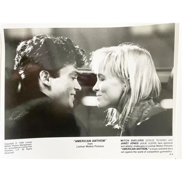 American Anthem Mitch Gaylord and Janet Jones original 1986 vintage movie photo