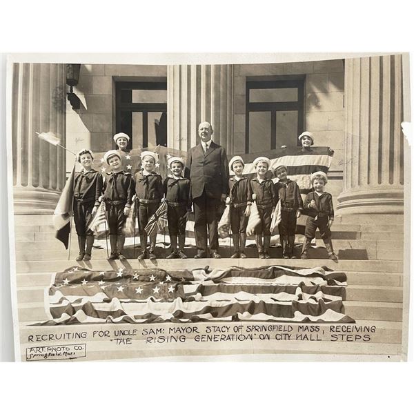 Mayor Frank E. Stacy unsigned photo