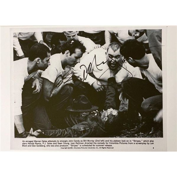 Stripes Bill Murray facsimile signed movie photo